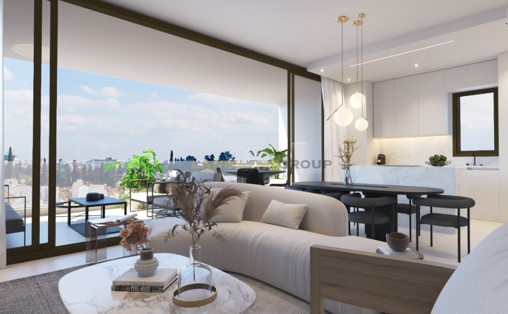 3 Bedroom Penthouse with Roof Garden in Egkomi, Nicosia